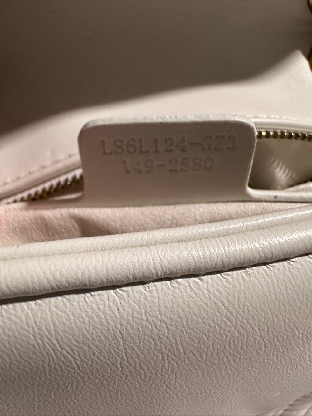 Women’s Luxury Medium White Shoulder Bag - Picture 12 of 13